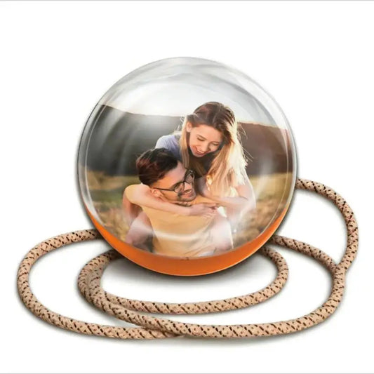3D Video Player Glass Ball DIY Art Glass Ball Lamp Spherical Pixel Display 360° Surround Sound Video And Sound Game Screen